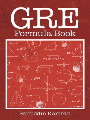 cover image of Gre Formula Book